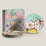 Florentine Multicolor Quarter Plates Set of 4