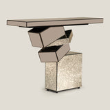 Dante Brown & Antique Block Console