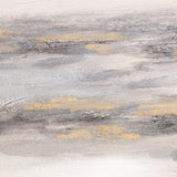 Dune Beige & Grey Framed Canvas