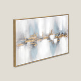 Nocturne Blue Framed Canvas