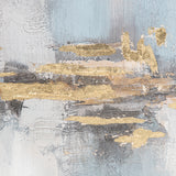 Nocturne Blue Framed Canvas