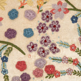 Blossom Embroidered Cushion