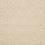 Velour Off-White & Blue Bedspread