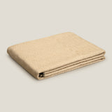 Textus Green & Light Beige Bedspread