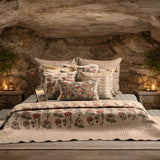 Mysa Multicolor Embroidered Bedspread