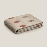 Ornate Gry Bedspread