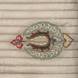 Ornate Gry Bedspread