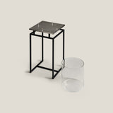 Vincent Nickel Floor Hurricane Small