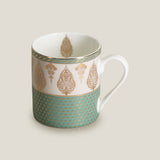 Miran Gold & Beige Coffee Mug Set of 2