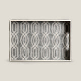 Orbis Loop Grey Serving Tray