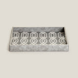 Orbis Loop Grey Serving Tray