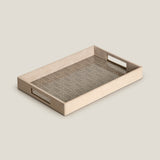 Aurum Beige & Gold Serving Tray