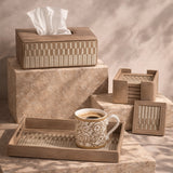 Linea Brown Coasters Set of 6