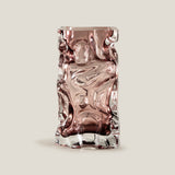 Froisse Purple Glass Vase