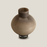 Orb Beige Glass Vase