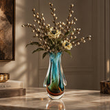 Emera Green Glass Vase