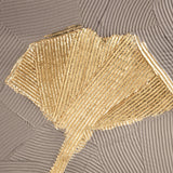 Gilded Ginkgo Leaf Canvas
