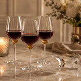 premium wine glass set of 4