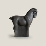 Stella Brown Patina Horse Sculpture L