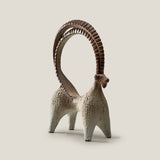 Atlas Ram Ceramic Sculpture