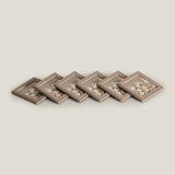 Brillo Brown Coaster Set of 6