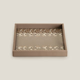 Brillo Brown Square Tray