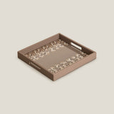 Brillo Brown Square Tray