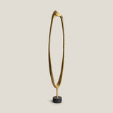 Daunan Antique Gold Abstract Decor set of 2