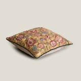 Eloria Multicolor Embroidered Cushion Cover