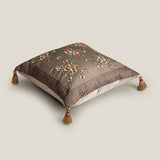 Ember Multicolor Embroidered Cushion Cover