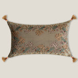 Lustre Multicolor Embroidered Cushion Cover