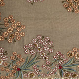 Lustre Multicolor Embroidered Cushion Cover
