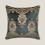 Adorn Blue Embroidered Cushion Cover