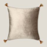 Ethereal Gold Pleated Cushion Cover
