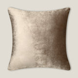 Serene Beige Pleated Cushion Cover
