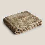 Reverie Brown Embroidered Bedspread