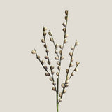 Yellow & Grey Berry Branch Foam Flower