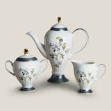 Japonaise White & Blue Tea Service Set