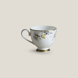 Japonaise White & Blue Cup & Saucer Set