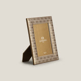 Geoma Gold & Beige Photo Frame