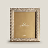 Geoma Gold & Beige Photo Frame