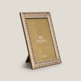 Geoma Gold & Beige Photo Frame
