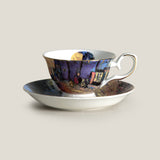 Cafe Terrace Multicolour Cup & Saucer