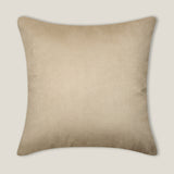 Muse Beige Embroidered Cushion Cover