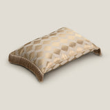 Plume Beige Reversible Cushion Cover