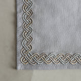 Celeste Grey Cocktail Napkin Set of 6
