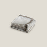Celeste Off White Cocktail Napkin Set of 6