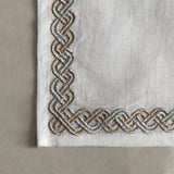 Celeste Off White Cocktail Napkin Set of 6