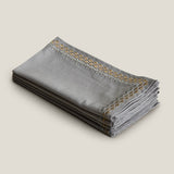 Emilia Grey Napkin Set of 4
