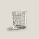 Gridia Clear Whiskey Glass - Set of 4